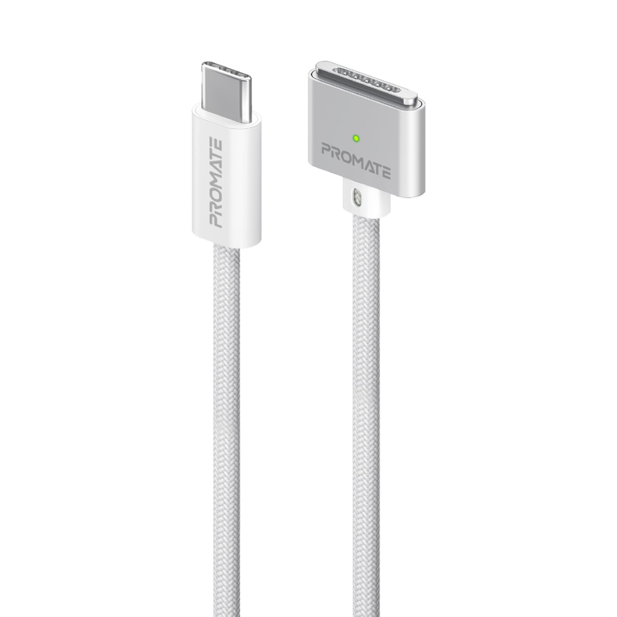 Promate MagCord-140PD MacBook Cable, Durable USB-C to MagSafe 3 Charging Cable with 140W, 2M  Strong Magnetic Connectors