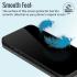 Promate Crystal-i14ProMax Clear Glass Screen Protector, Anti-Fingerprint 3D Screen Guard with Built-In Silicone Bumper