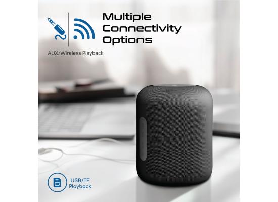 Promate Boom-10 Bluetooth Speaker, 10W Wireless with 360-Degree HD Sound, 8H Playtime