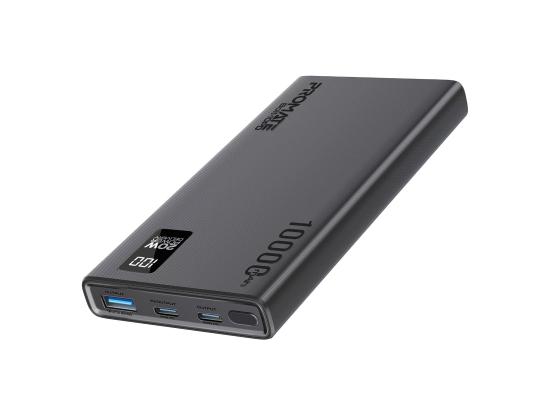 Promate Bolt-10PD Super-Slim Power Bank 20W USB-C, LED Battery Display and Quick Charge 3.0