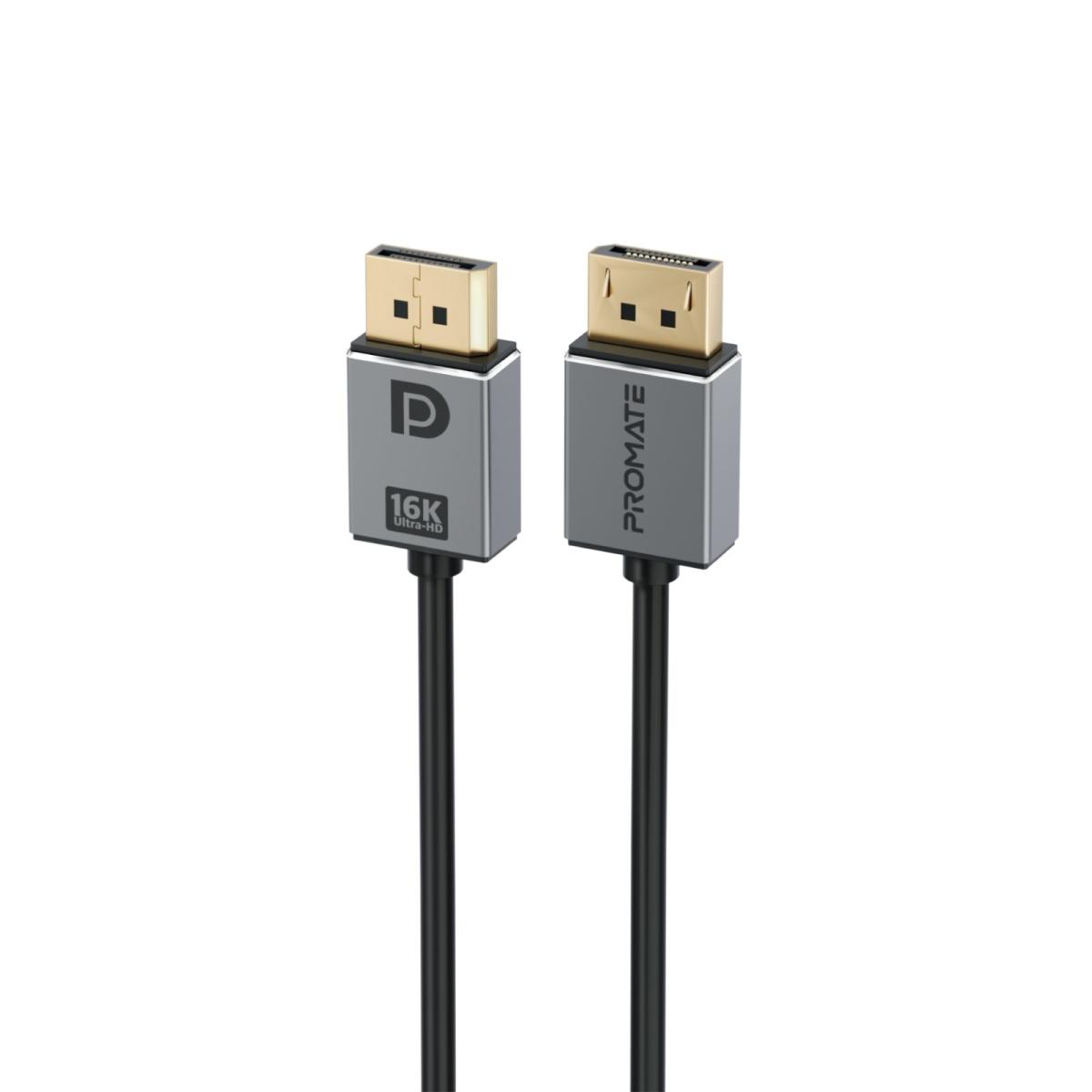 Promate DPLink-16K @60Hz High-Definition DisplayPort Cable