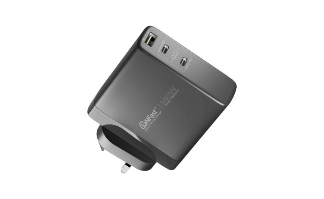Promate GaNCharge-140W USB-C Wall Charger with 30W  QC 3.0 Port