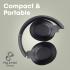 Promate Concord  Bluetooth Headphones, Powerful HD Stereo Wired/Wireless Headphone with Active Noise Cancellation