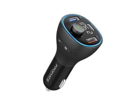 Promate PowerTune-38W - Universal Wireless Hands-free Kit with FM Transmitter