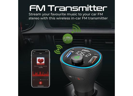 Promate PowerTune-38W - Universal Wireless Hands-free Kit with FM Transmitter