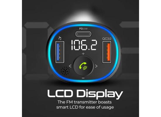 Promate PowerTune-38W - Universal Wireless Hands-free Kit with FM Transmitter