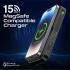 Promate PowerPack-Fold - 5-in-1 Foldable MagSafe Compatible Wireless Charging Power Bank