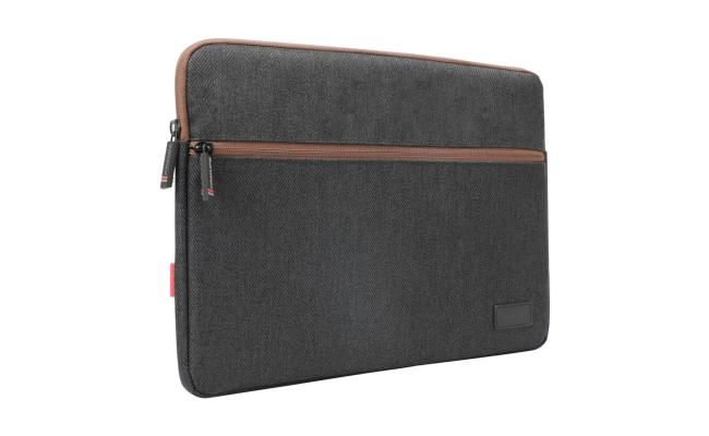 Promate Portfolio-L Lightweight Laptop Sleeve with Water Repellent Protective Fabric for Laptops Up To 16"