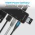 Promate PrimeHub-Pro 11-in-1 USB-C Hub with 100W Power Delivery