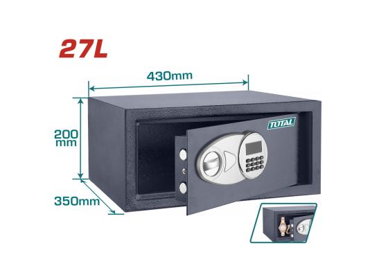 Total Electronic Safe 27L With Digital Lock