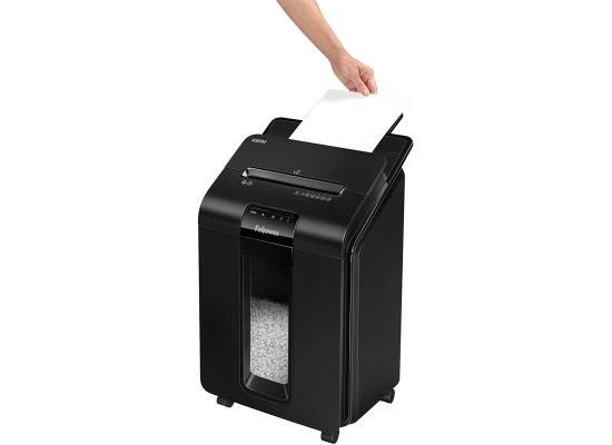 Fellowes AutoMax 100M Mini-Cut Auto Feed Shreds Up to 100 Sheets