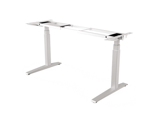 Fellowes Levado Height Adjustable Desk, Silver color