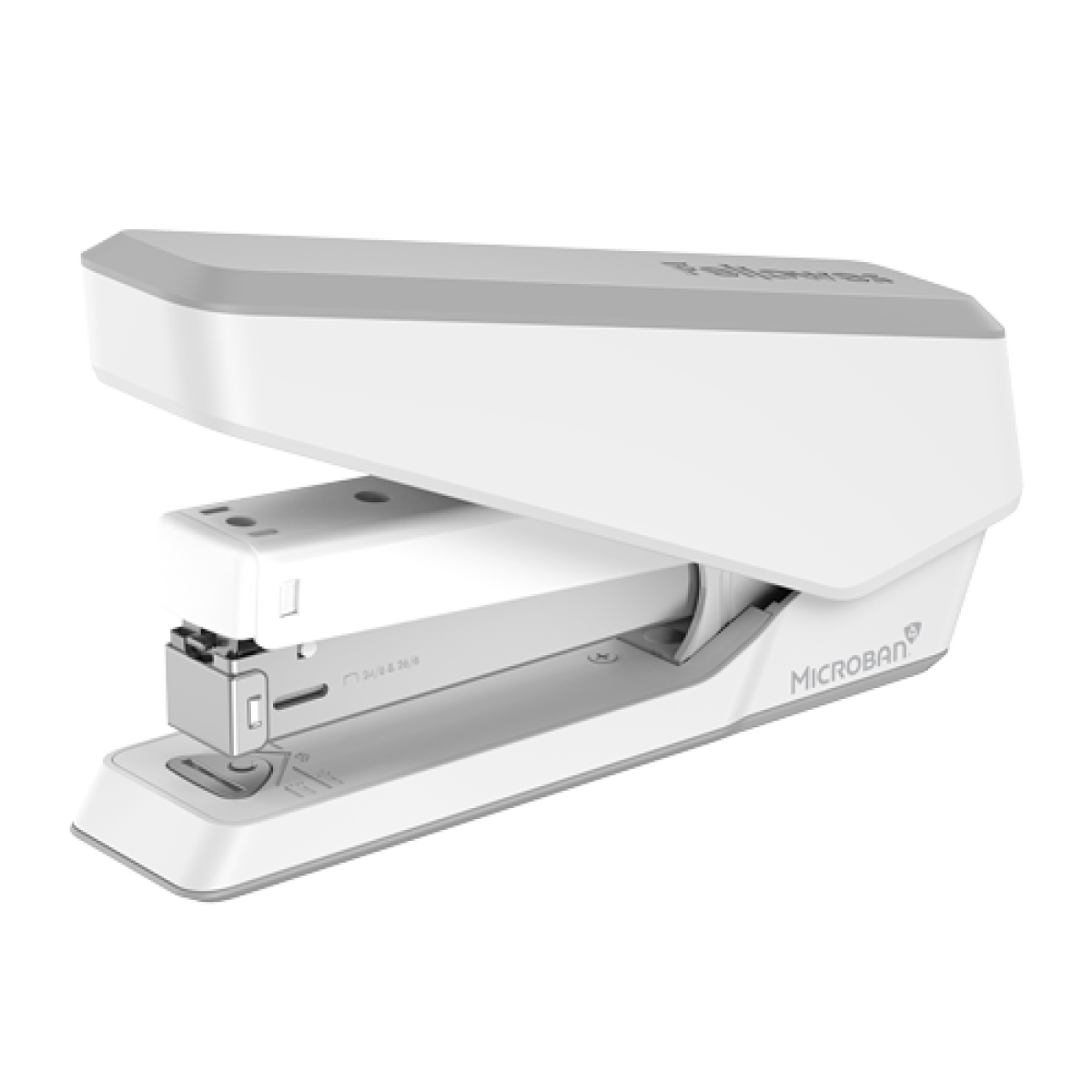 Fellowes LX850 EasyPress Full Strip Stapler, 25-Sheet Capacity, White