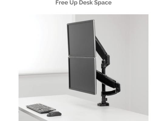 Fellowes Platinum Series Dual Stacking Adjustable Monitor Arm