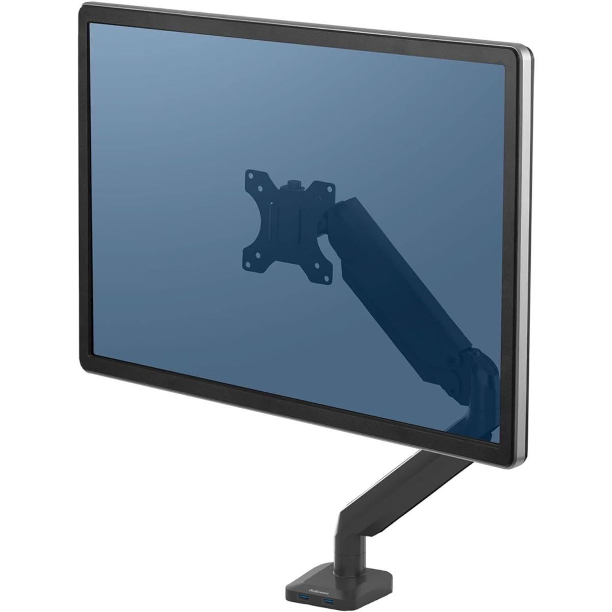 Fellowes Platinum Series Single Adjustable Monitor Arm