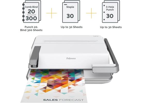 Fellowes Lyra 3 In 1 Binding Centre