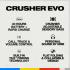 Skullcandy Crusher Evo Wireless Headphone - Bone / Orange Glow