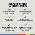 Skullcandy SLYR  Pro Wireless Headphone - Playstation Headphone  - White / Blue