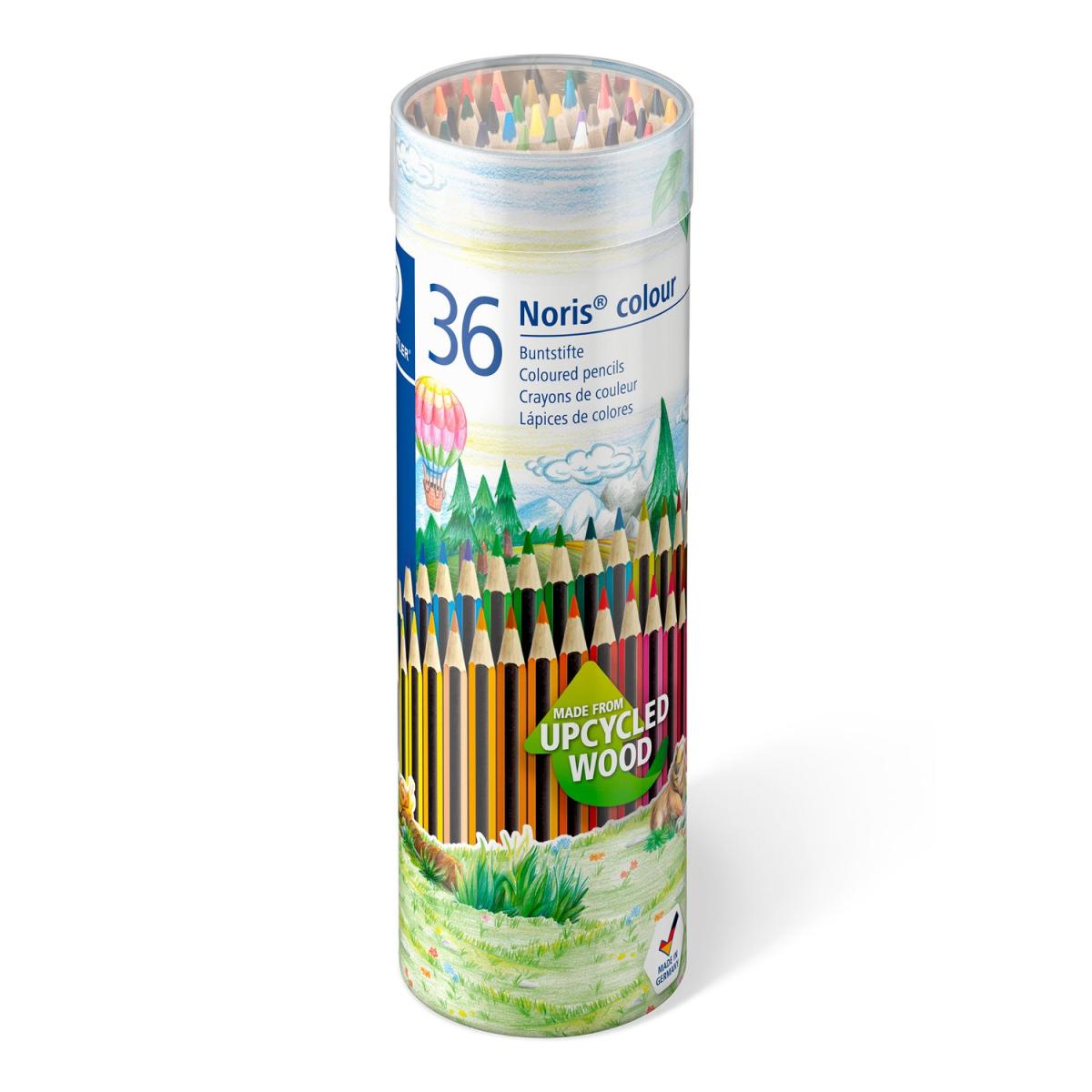 Staedtler Metal Tin Containing 36 Colored Pencils In Assorted Colors