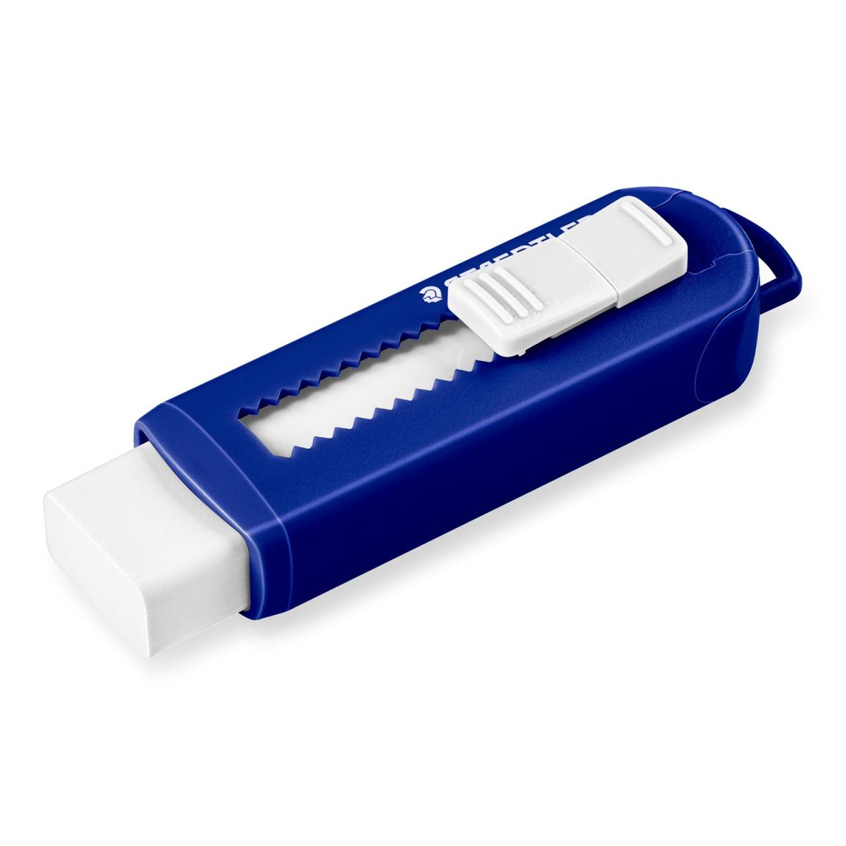 Staedtler Eraser with sliding plastic sleeve White