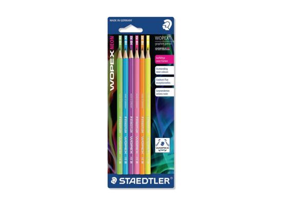 Staedtler Wopex Neon HB2 Pencils 