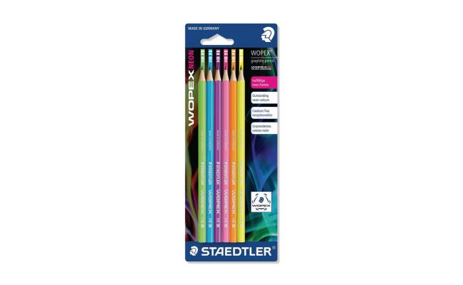 Staedtler Wopex Neon HB2 Pencils