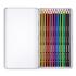 Staedtler Metal case Pencils colors pack of 24