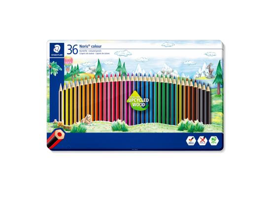 Staedtler Metal case Pencils colors pack of 36