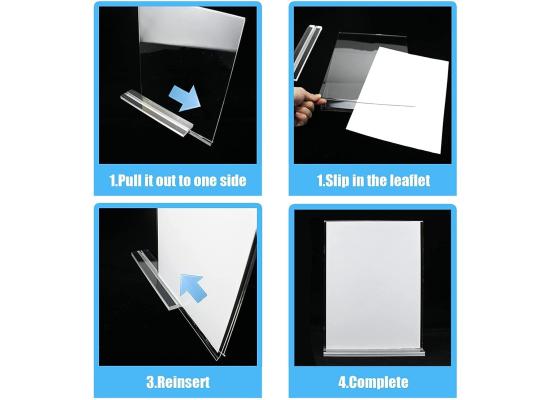 Acrylic Sign Holder, A5 