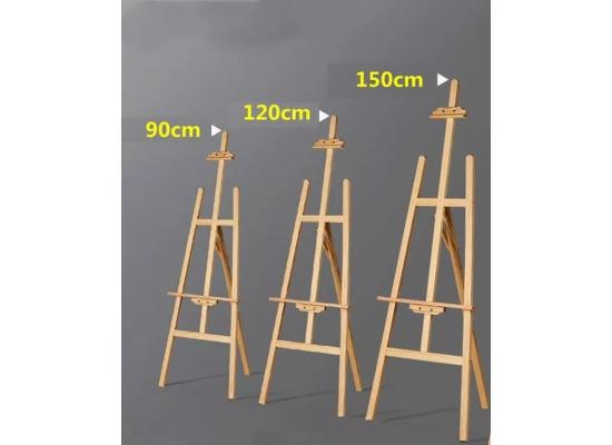 Wooden Easel, Canvas Display Stand 150cm