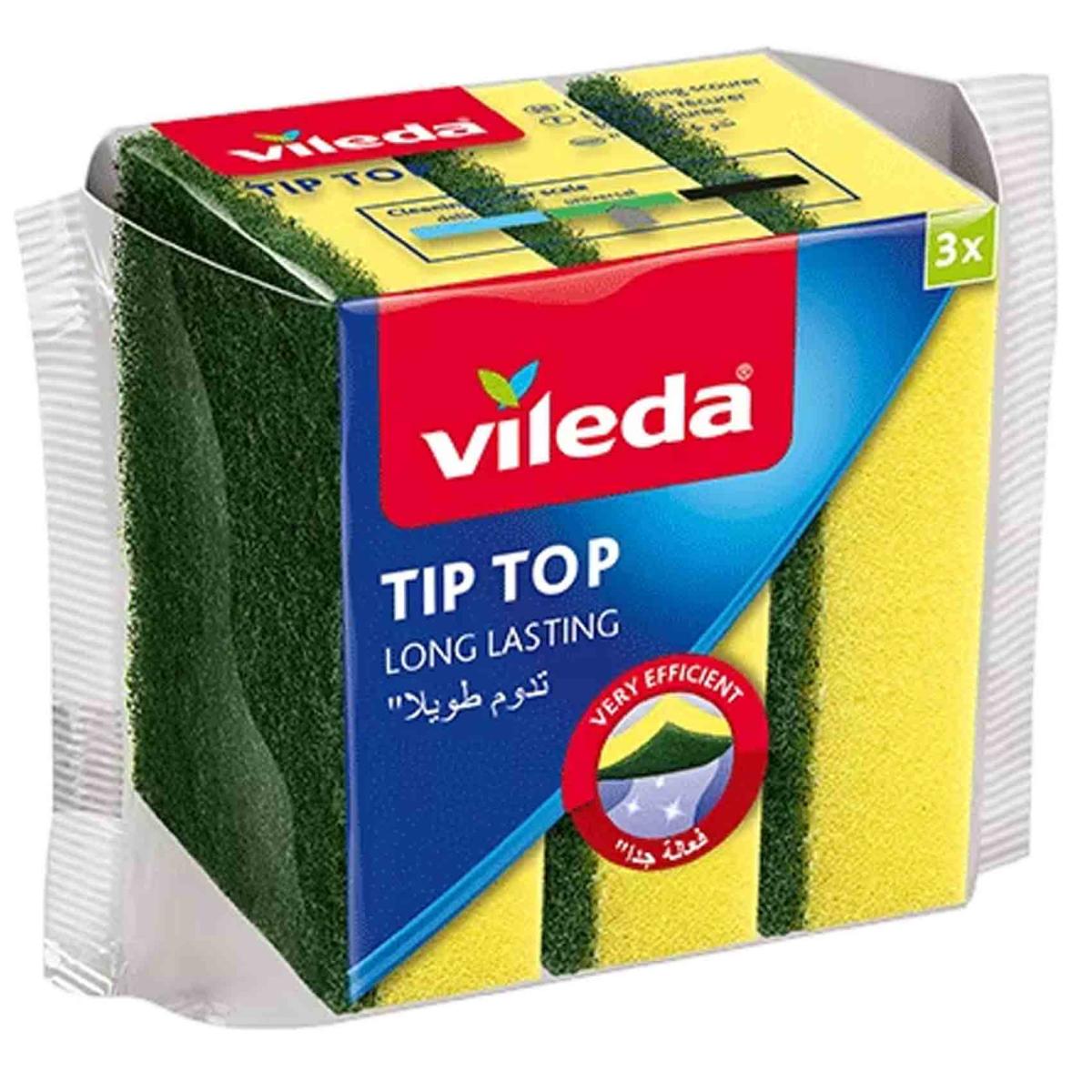 Vileda Glitzi Dish Washing Sponge Pack Of 3