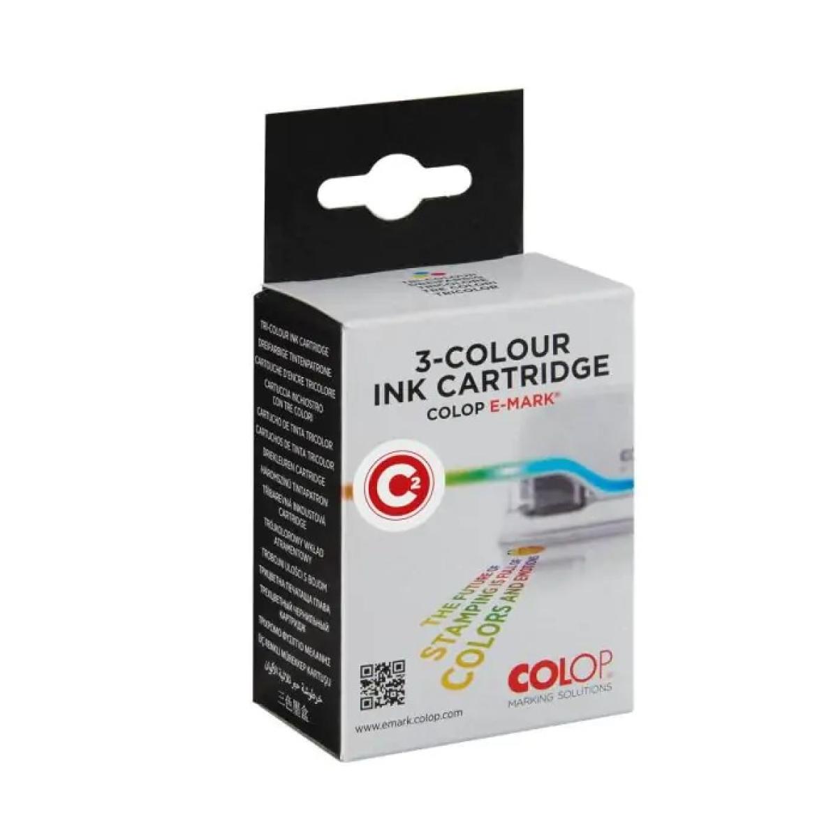 Colop e-mark® ink cartridge C2 - 3 colors