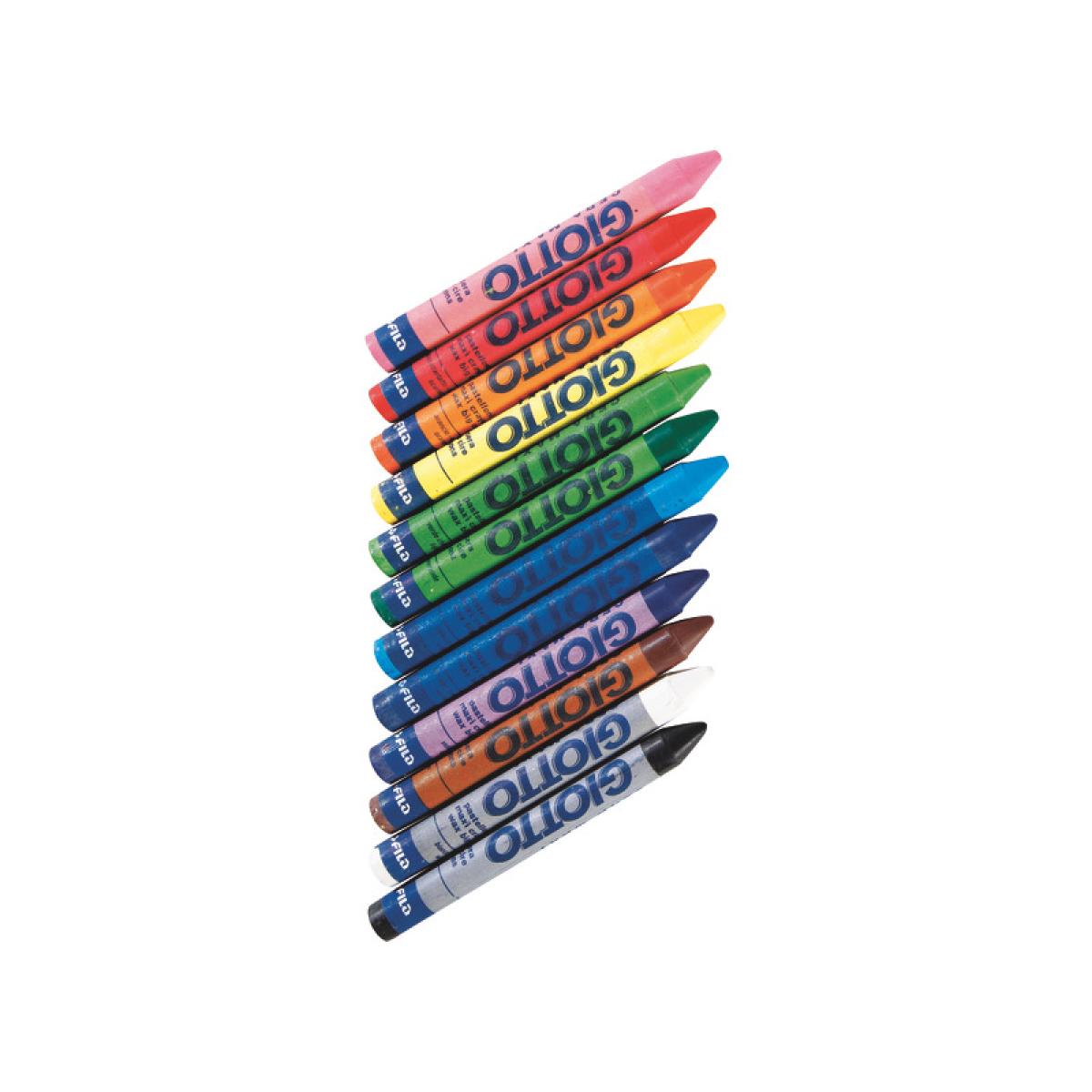 GIOTTO Cera Wax Crayon Slim, Pack of 144