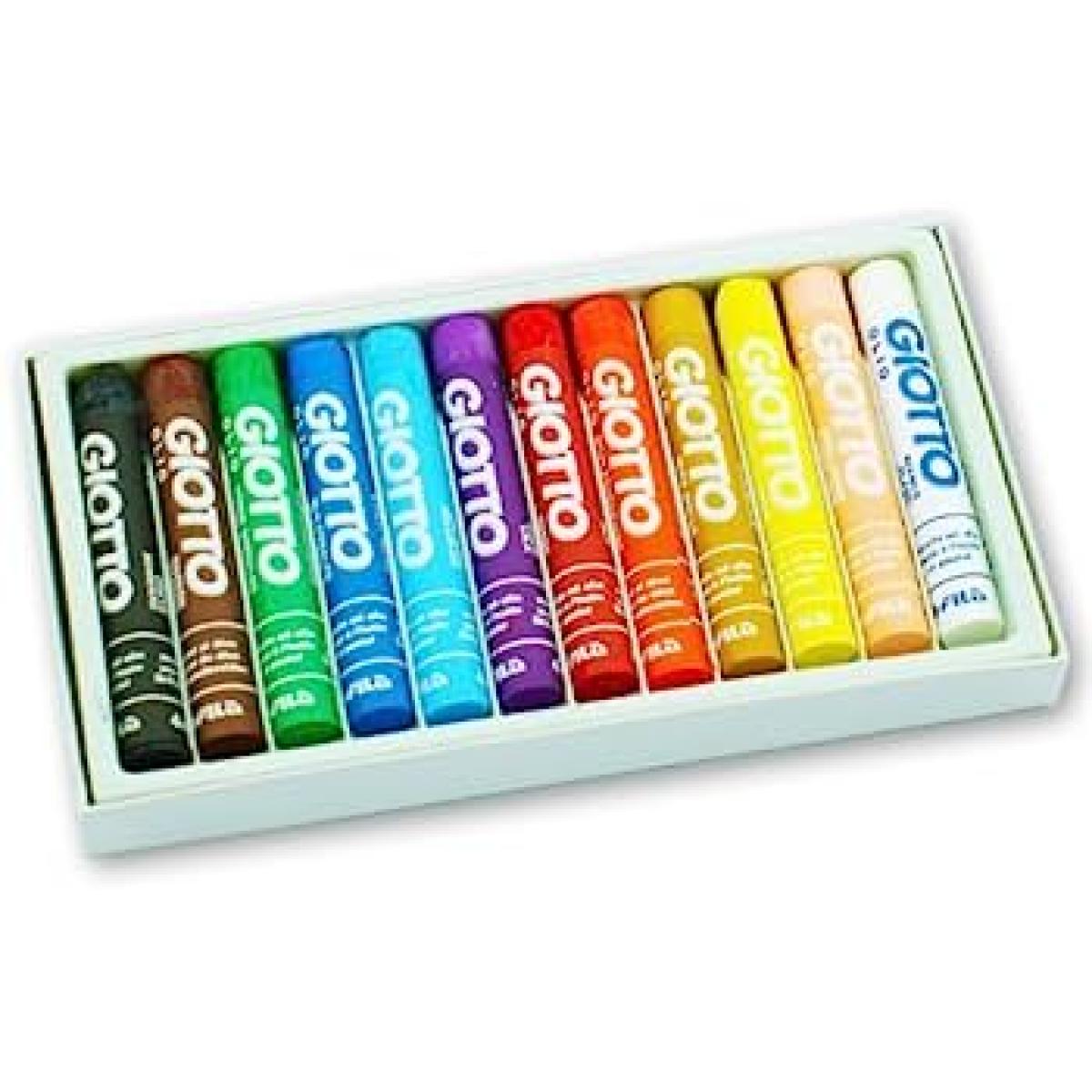 GIOTTO Oil Pastel Fine 9mm, Pack of 12