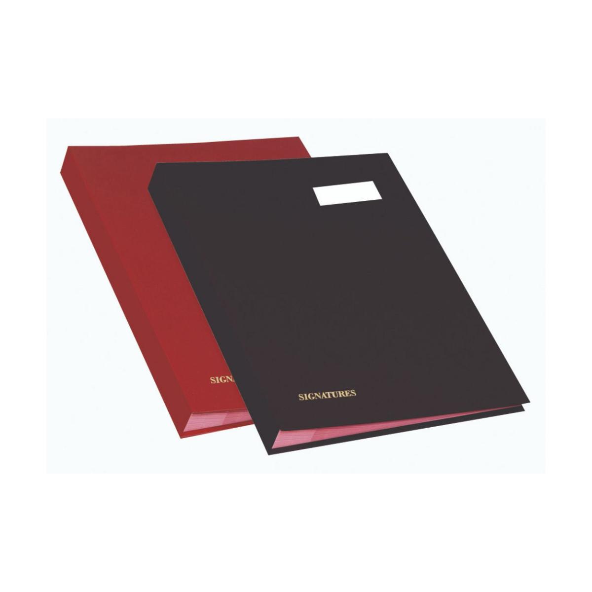 Signature Book with 20 Card Dividers