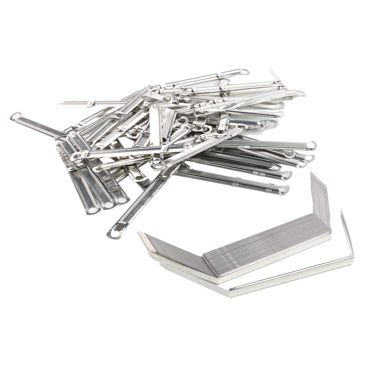 Metal File Fastener 50mm Pack of 50