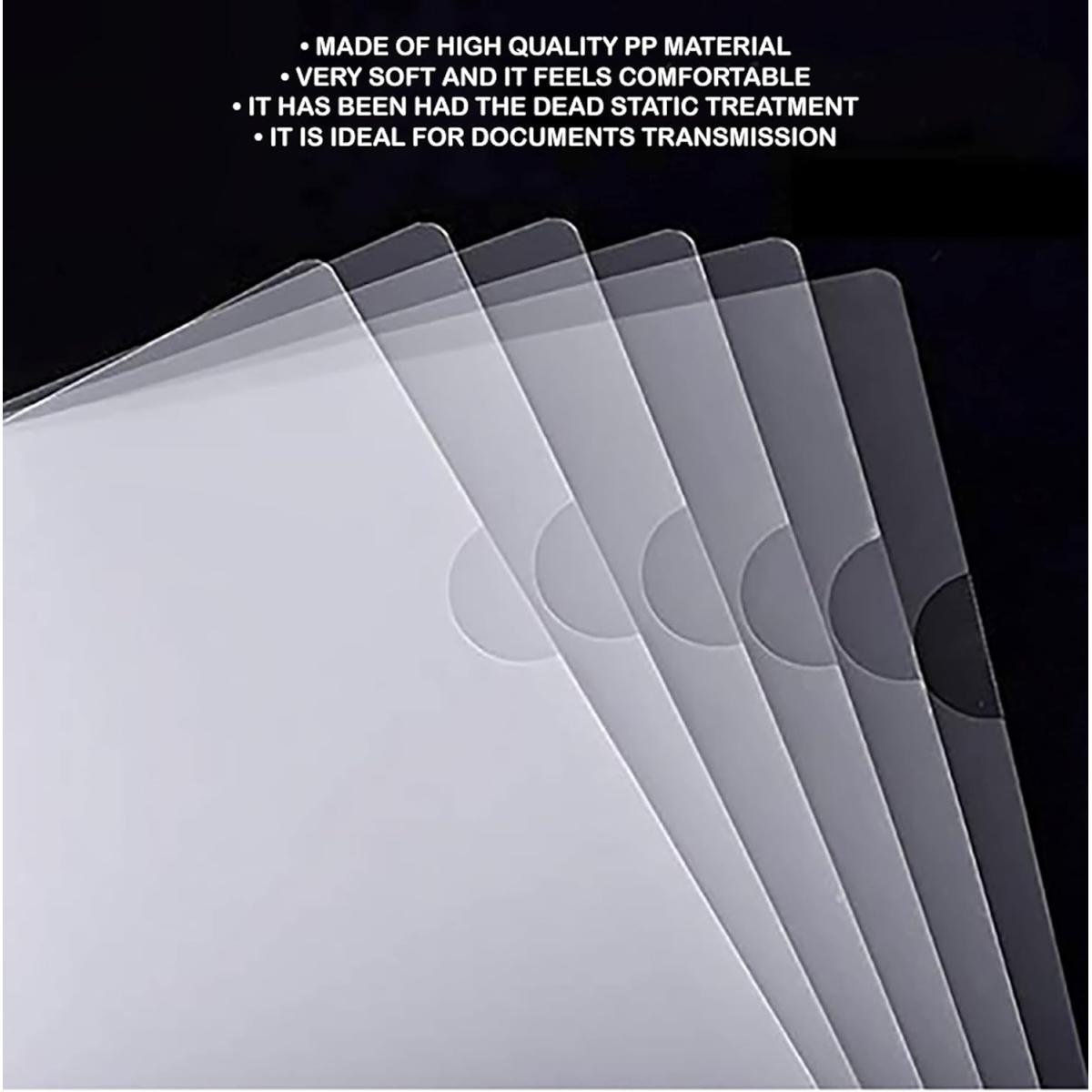 L-Shape A4 For Documents, Pack of 12 files