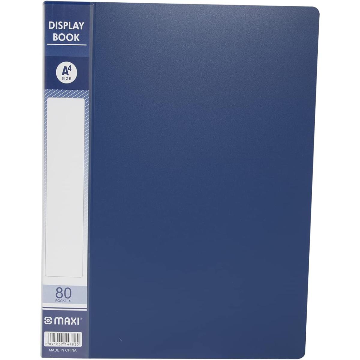 Clear Display Book 80 U Pockets A4 Size