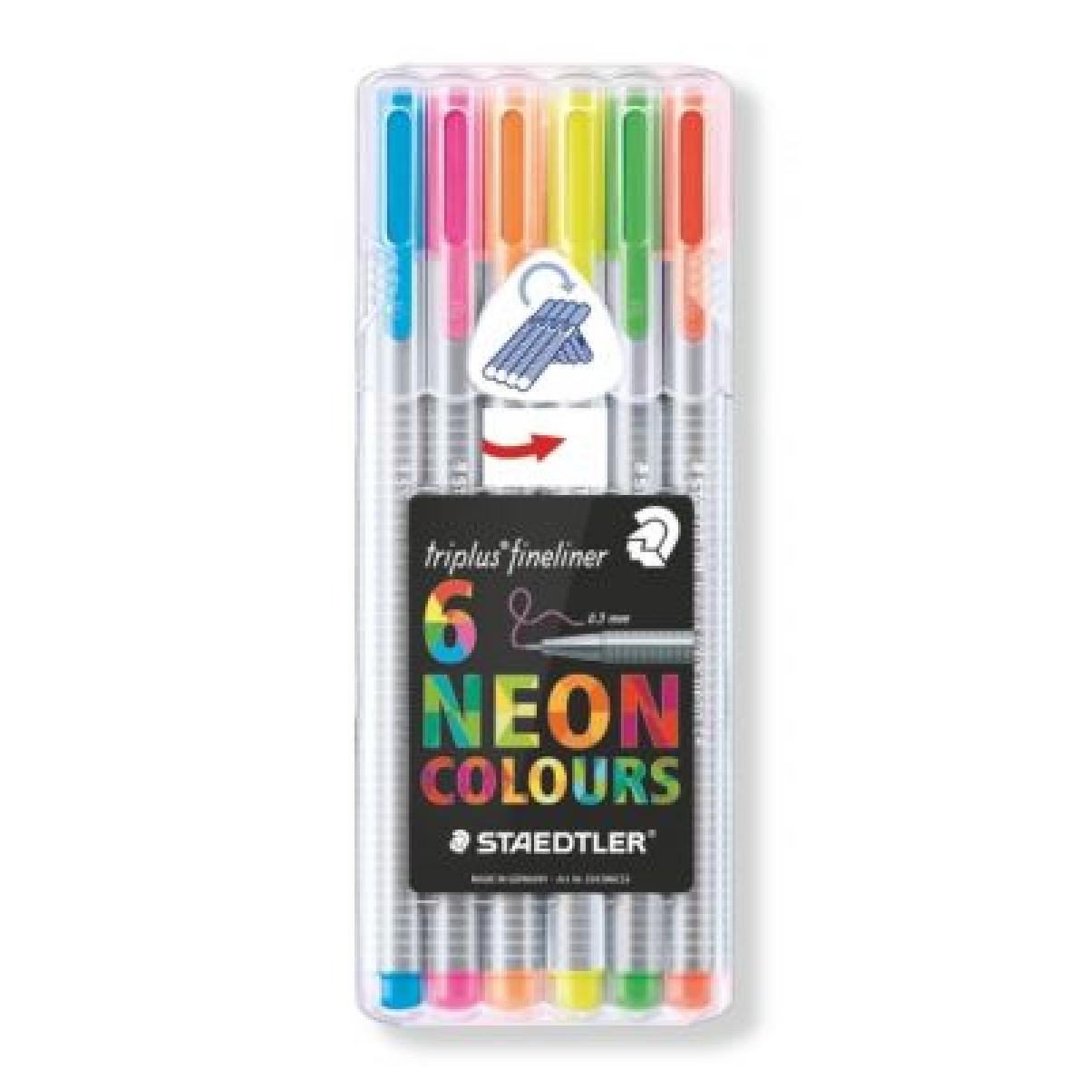 Staedtler Triplus Fineliner Neon Colors