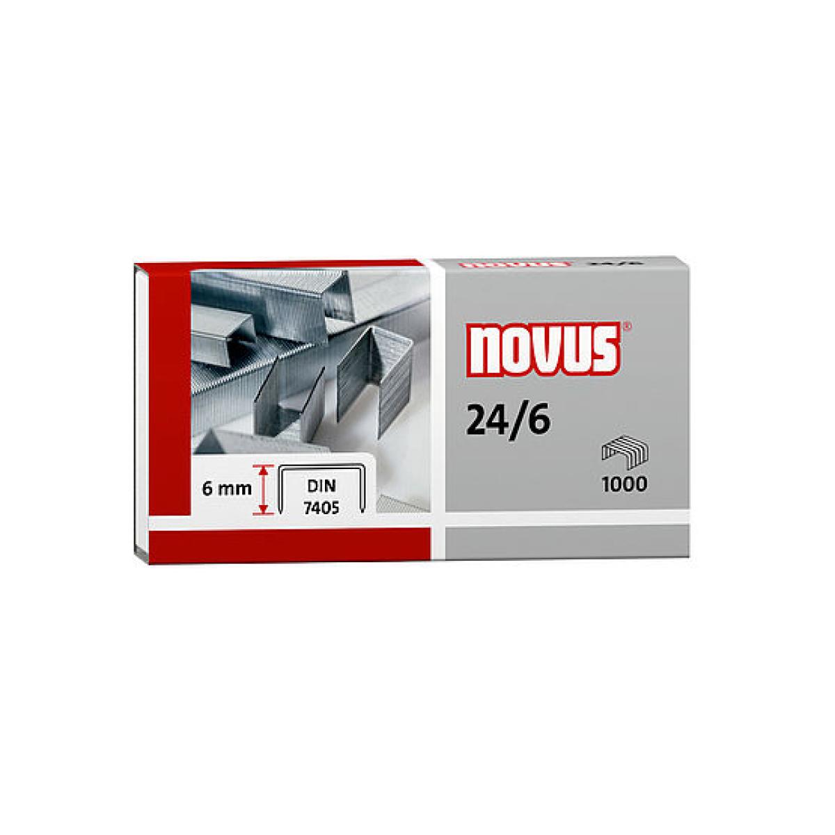 Novus  24/6 super staples - Pack of 1000
