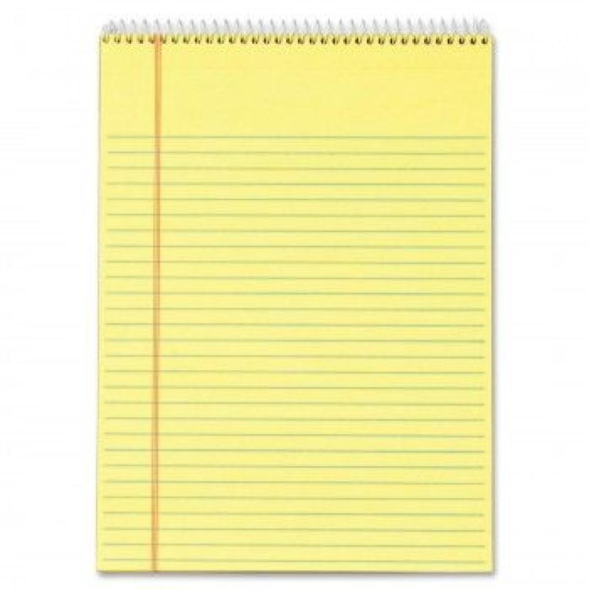 Oxford Wirebound A4 Yellow 120 Sheets