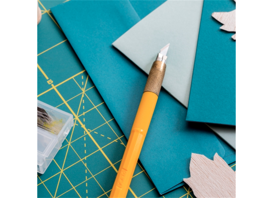 Olfa AK-1/5B Art Knife with 5 Replacement Blades