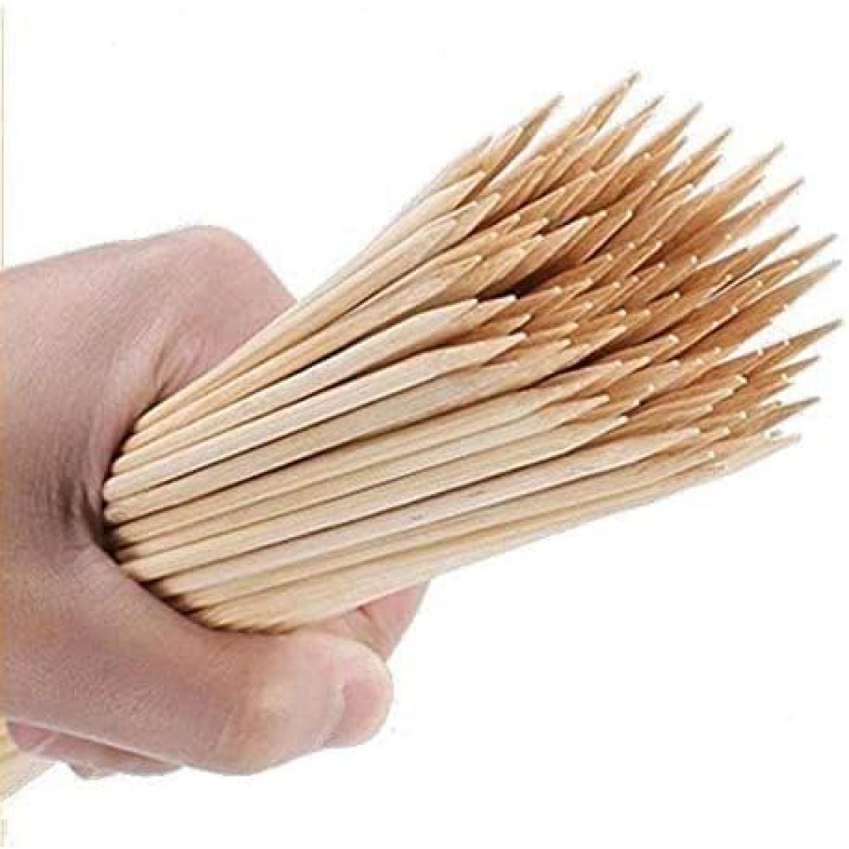 Bamboo Skewers Stick, Small Size, 50Pcs