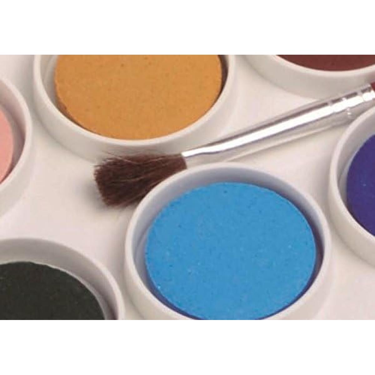 Jovi Watercolor Paint Set with Brush 12 Colors