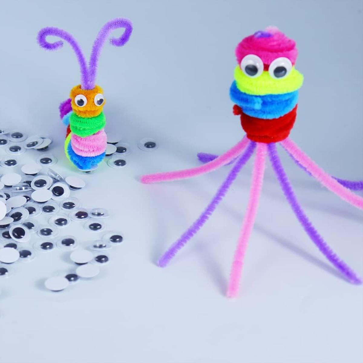 Wiggle Googly Eyes, Self Adhesive, Medium Size 20 Pieces