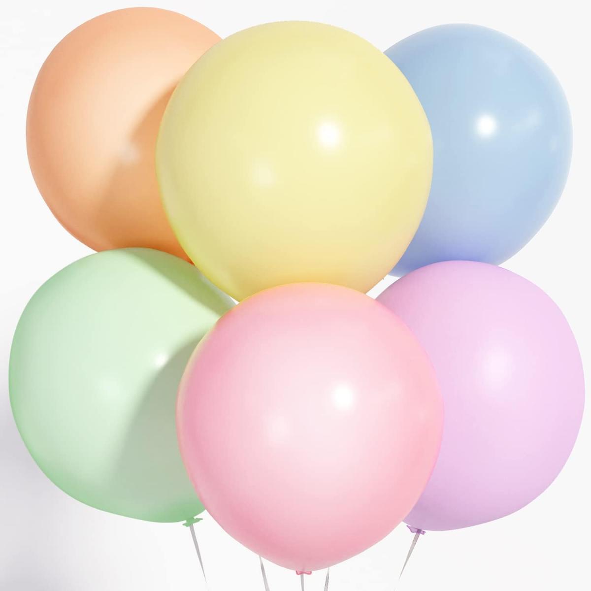 Balloons Pastel  Colors, Pack of 50