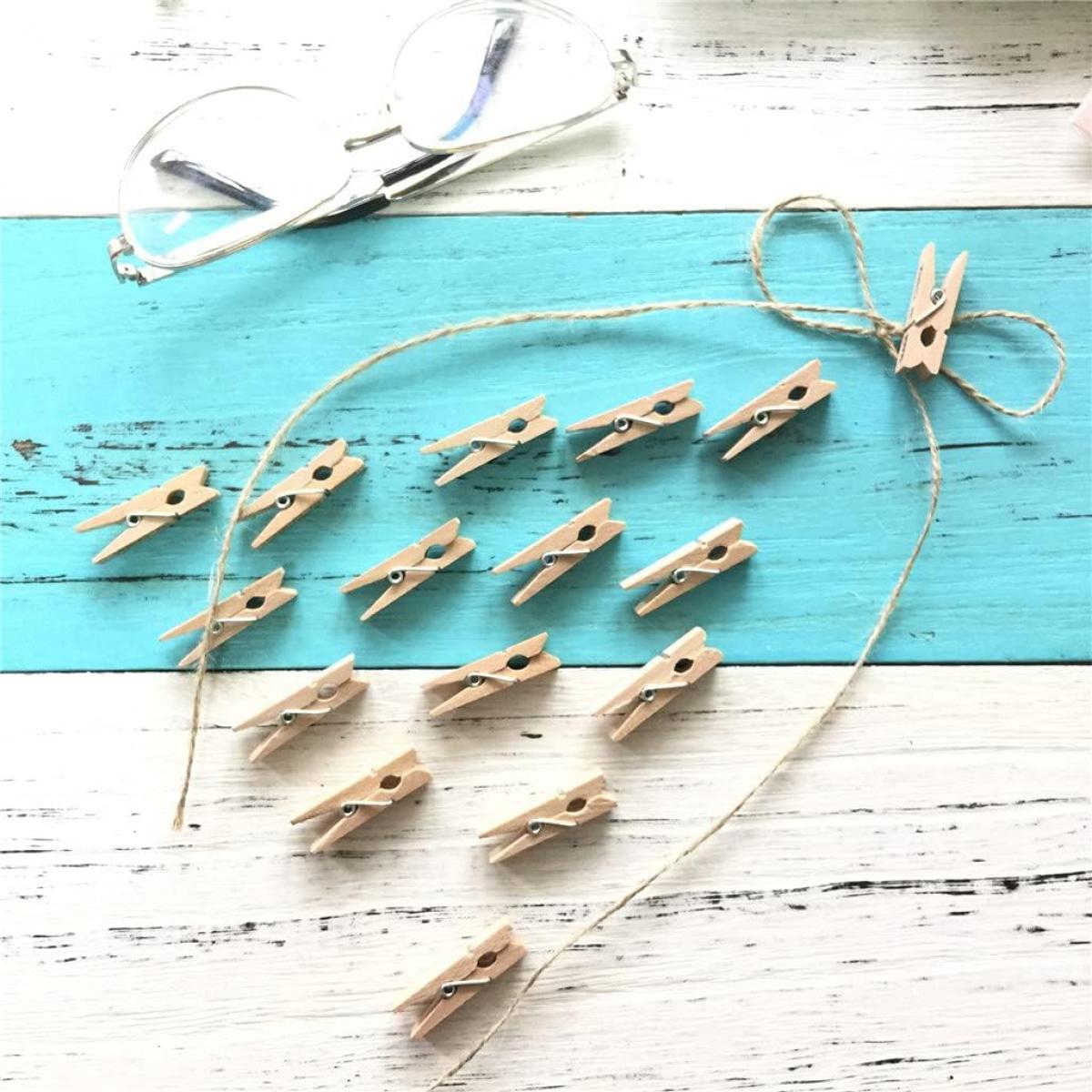 Wooden Clips Mini For Crafts