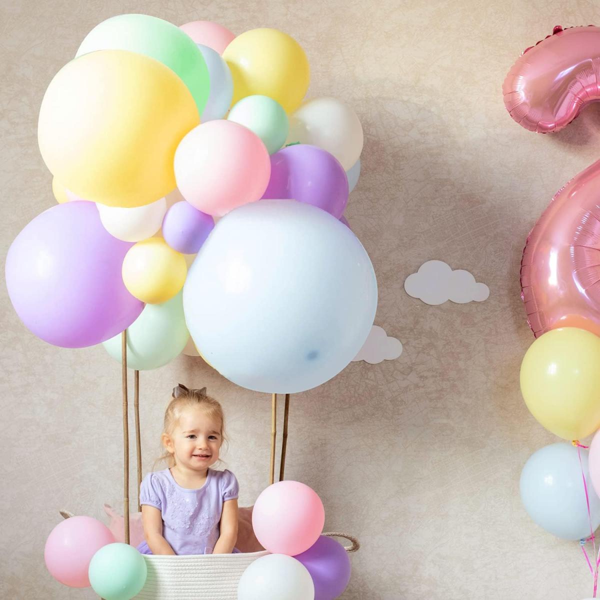 Balloons Pastel  Colors, Pack of 50