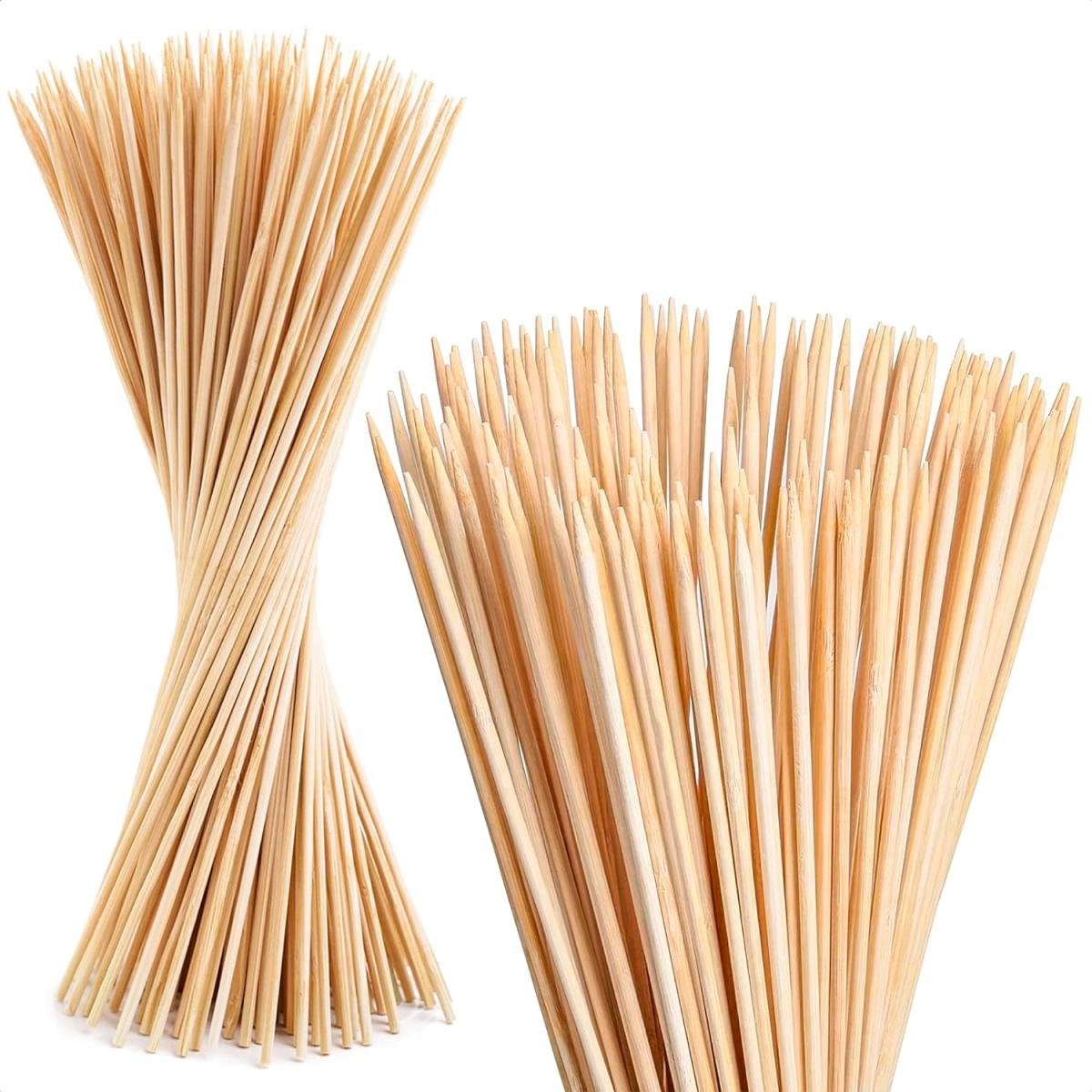 Bamboo Skewers Stick, Large Size, 50Pcs