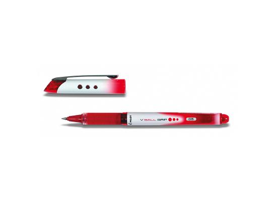 Pilot V BALL Grip Pen,Red